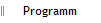 Programm